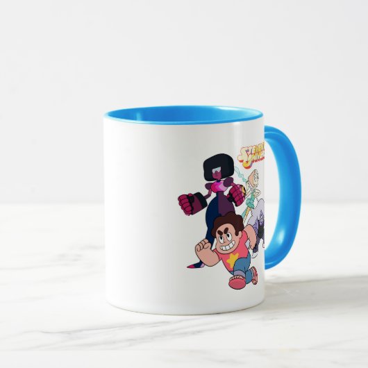 Steven Universe | Actie Crystal Gem Group Mok (Voorkant rechts)