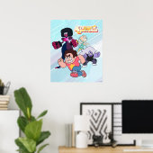 Steven Universe | Actie Crystal Gem Group Poster (Thuiskantoor)