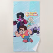 Steven Universe | Actie Crystal Gem Group Strandlaken (Voorkant)