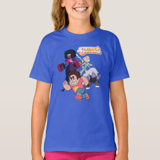 Steven Universe | Actie Crystal Gem Group T-shirt