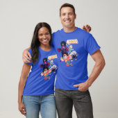Steven Universe | Actie Crystal Gem Group T-shirt (Unisex)