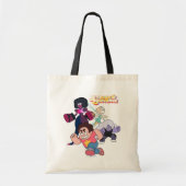 Steven Universe | Actie Crystal Gem Group Tote Bag (Voorkant)