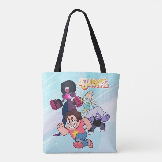 Steven Universe | Actie Crystal Gem Group Tote Bag (Achterkant)