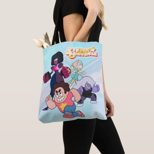 Steven Universe | Actie Crystal Gem Group Tote Bag (Dichtbij)