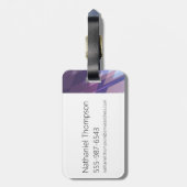 Steven Universe | Afbeelding Amethyst-teken Bagagelabel (Achterkant verticaal)