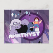 Steven Universe | Afbeelding Amethyst-teken Briefkaart (Voorkant)
