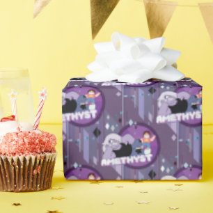 Steven Universe   Afbeelding Amethyst-teken Cadeaupapier
