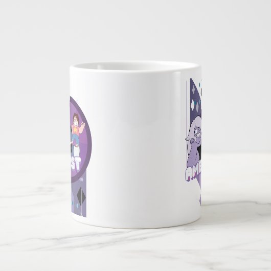 Steven Universe | Afbeelding Amethyst-teken Grote Koffiekop (Voorkant)