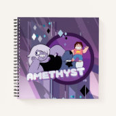 Steven Universe | Afbeelding Amethyst-teken Notitieboek (Voorkant)