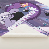 Steven Universe | Afbeelding Amethyst-teken Sherpa Deken (3/4)