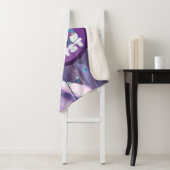 Steven Universe | Afbeelding Amethyst-teken Sherpa Deken (In situ)