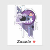 Steven Universe | Afbeelding Amethyst-teken Sticker (Vel)