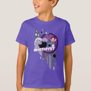 Steven Universe   Afbeelding Amethyst-teken T-shirt