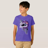 Steven Universe | Afbeelding Amethyst-teken T-shirt (Voorkant volledig)