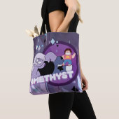 Steven Universe | Afbeelding Amethyst-teken Tote Bag (Dichtbij)