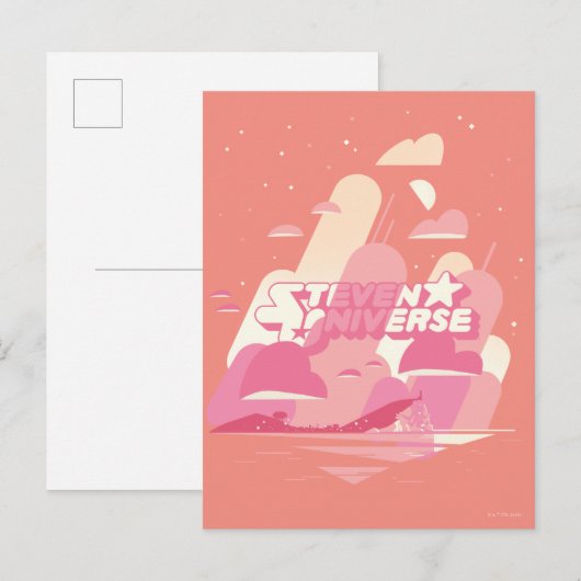 Steven Universe | Beach City Briefkaart (Voorkant / Achterkant)