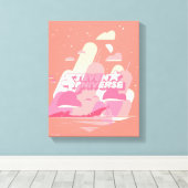 Steven Universe | Beach City Canvas Afdruk (Insitu (Houten vloer))