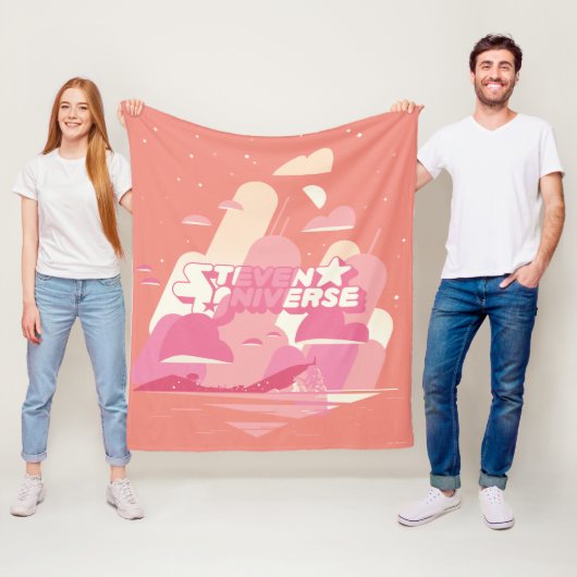 Steven Universe | Beach City Fleece Deken (In situ)