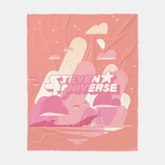 Steven Universe | Beach City Fleece Deken (Voorkant)