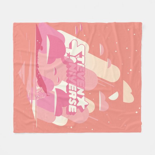 Steven Universe | Beach City Fleece Deken (Voorkant (Horizontaal))