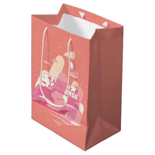 Steven Universe | Beach City Medium Cadeauzakje (Voorkant Gekanteld)