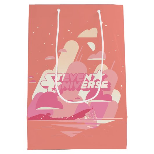 Steven Universe | Beach City Medium Cadeauzakje (Achterkant)