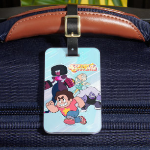 Steven Universe Crystal Gem Groepsactie Bagagelabel