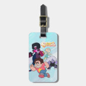 Steven Universe | Crystal Gem Groepsactie Bagagelabel (Voorkant verticaal)