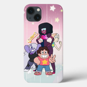 Steven Universe Crystal Gem Groepspose Case-Mate iPhone Case