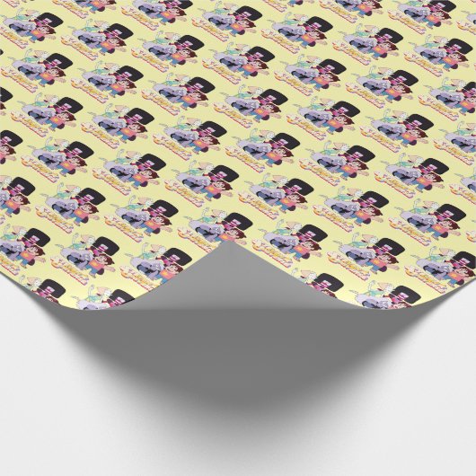 Steven Universe | Crystal Gem Group Huddle Cadeaupapier (Hoek)