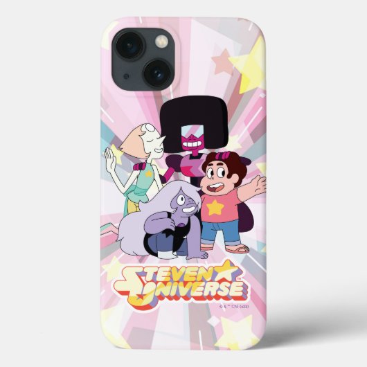 Steven Universe | Crystal Gem Group Huddle Case-Mate iPhone Case (Achterkant)
