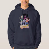 Steven Universe | Crystal Gem Group Huddle Hoodie (Voorkant)