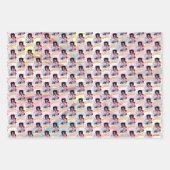 Steven Universe | Crystal Gem Group Huddle Inpakpapier Vel (Voorkant)