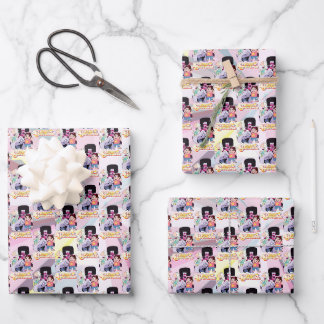 Steven Universe | Crystal Gem Group Huddle Inpakpapier Vel