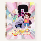 Steven Universe | Crystal Gem Group Huddle Notitieboek (Voorkant)