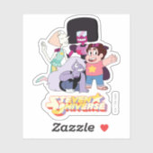 Steven Universe | Crystal Gem Group Huddle Sticker (Vel)