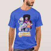 Steven Universe | Crystal Gem Group Huddle T-shirt (Voorkant)