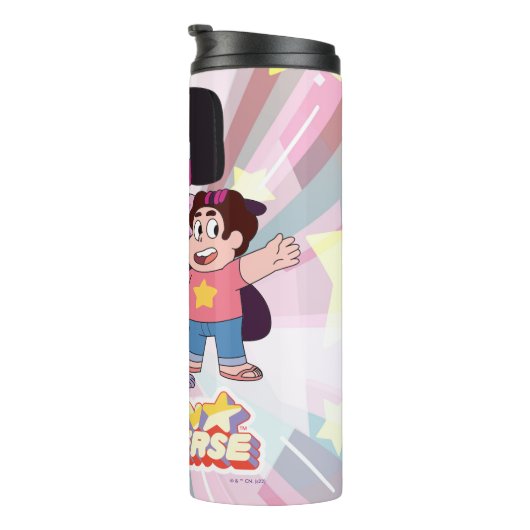 Steven Universe | Crystal Gem Group Huddle Thermosbeker (Geroteerd rechts)