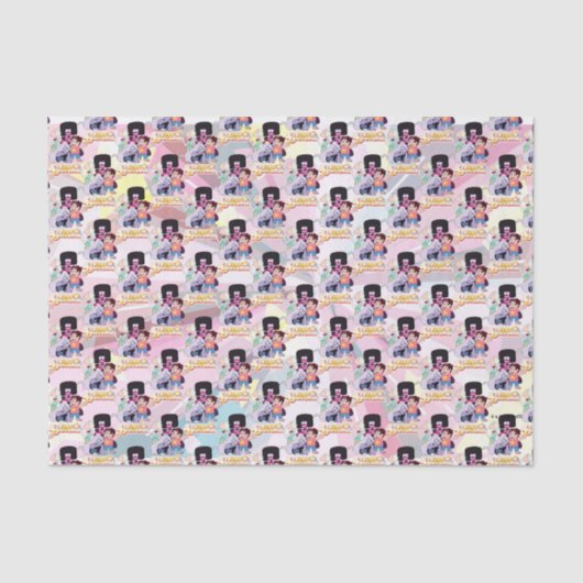 Steven Universe | Crystal Gem Group Huddle Tissuepapier (Voorkant)