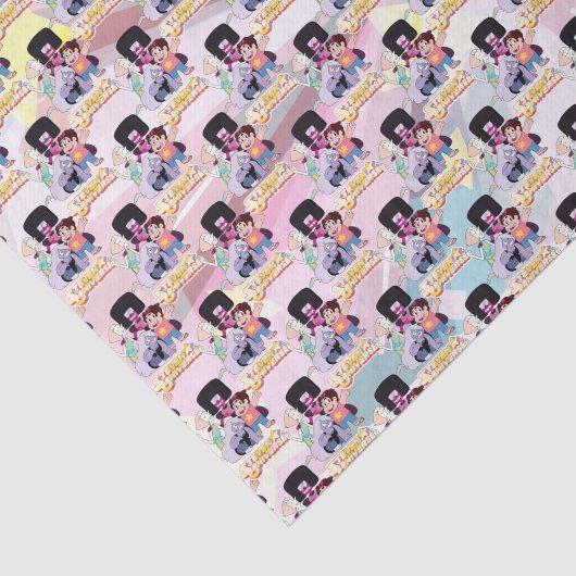 Steven Universe | Crystal Gem Group Huddle Tissuepapier (Detail)