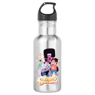 Steven Universe Crystal Gem Group Huddle Waterfles