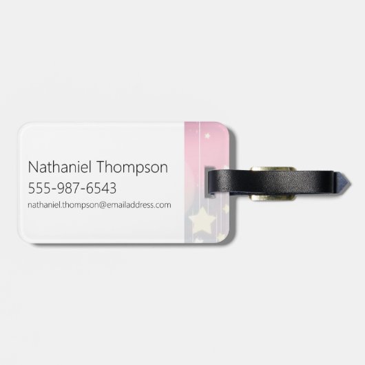 Steven Universe | Crystal Gem Group Pose Bagagelabel (Achterkant horizontaal)