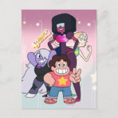 Steven Universe | Crystal Gem Group Pose Briefkaart (Voorkant)