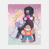 Steven Universe | Crystal Gem Group Pose Fleece Deken (Voorkant)
