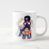 Steven Universe | Crystal Gem Group Pose Grote Koffiekop (Rechts)