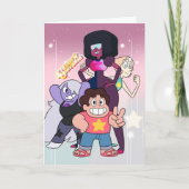 Steven Universe | Crystal Gem Group Pose Kaart (Voorkant)