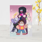 Steven Universe | Crystal Gem Group Pose Kaart (Gele Bloem)