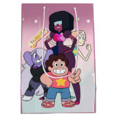 Steven Universe | Crystal Gem Group Pose Medium Cadeauzakje (Achterkant)