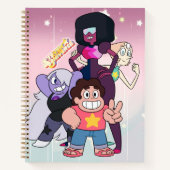 Steven Universe | Crystal Gem Group Pose Notitieboek (Voorkant)