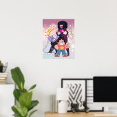 Steven Universe | Crystal Gem Group Pose Poster (Thuiskantoor)